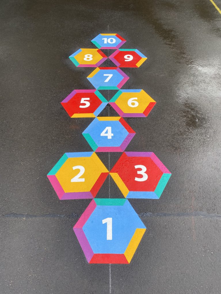 Hopscotch Playground Markings