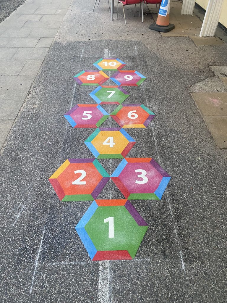 Hopscotch Playground Markings