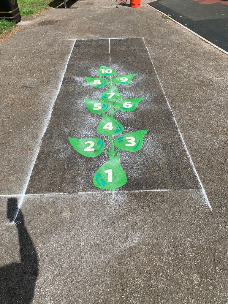 Hopscotch Playground Markings