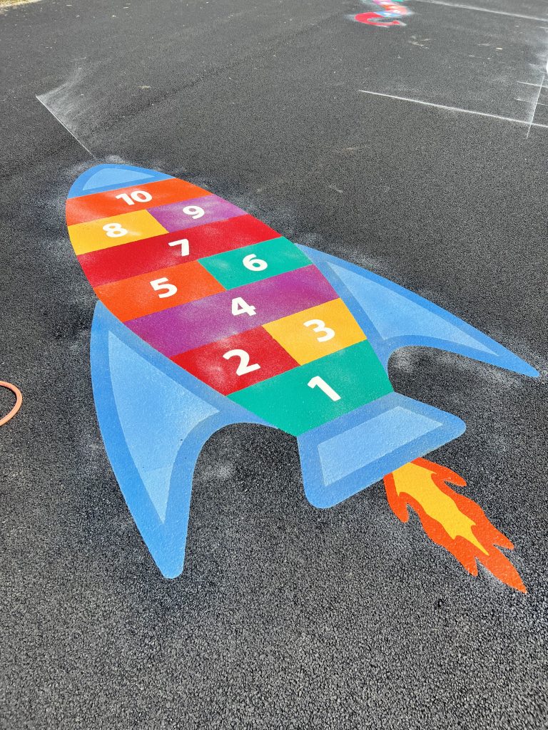 Hopscotch Playground Markings