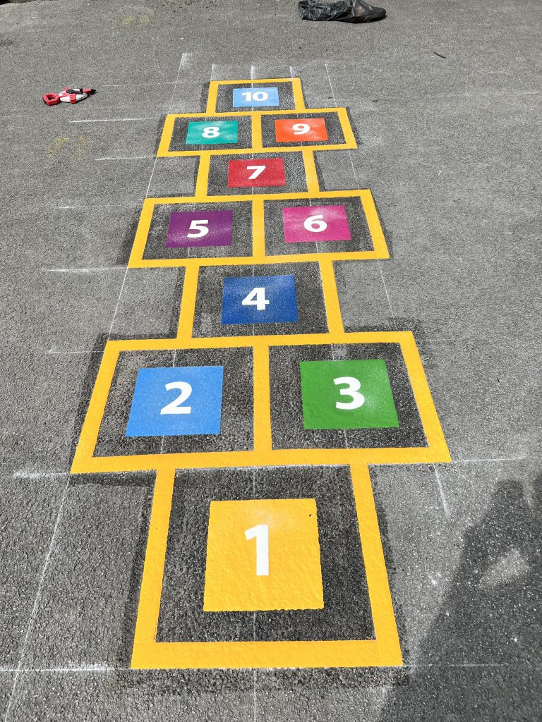 Hopscotch Playground Markings