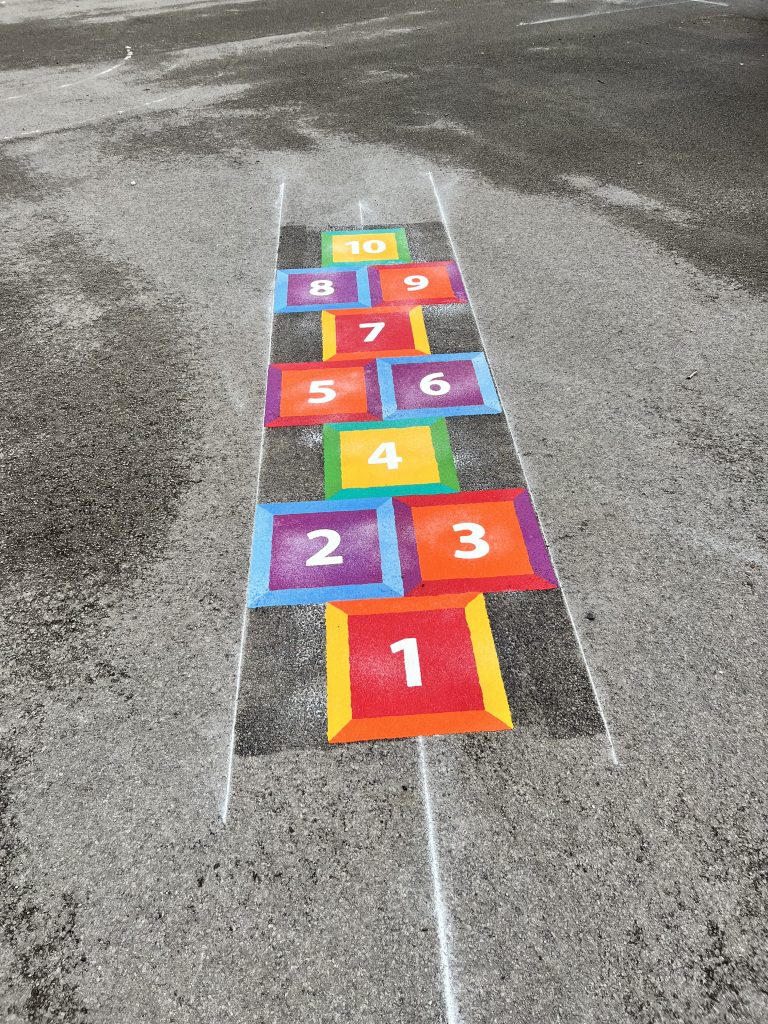 Hopscotch Playground Markings
