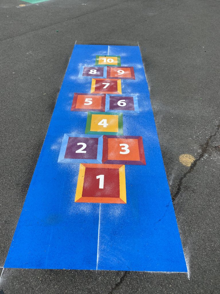 Hopscotch Playground Markings