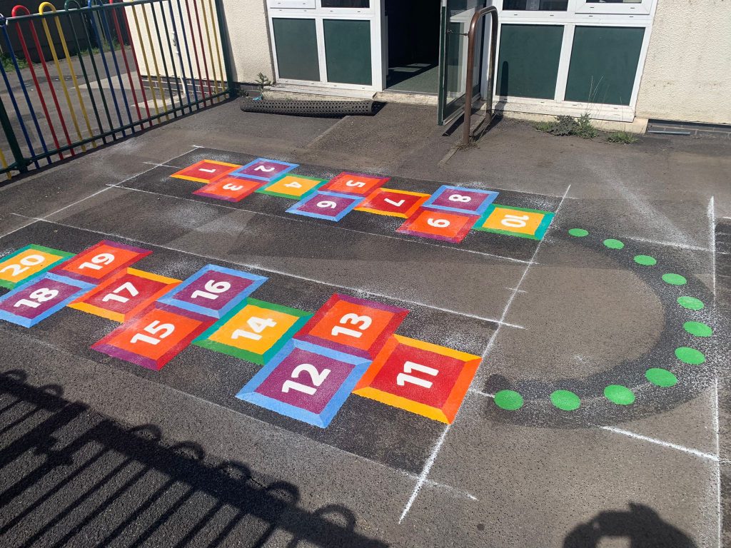 Hopscotch Playground Markings