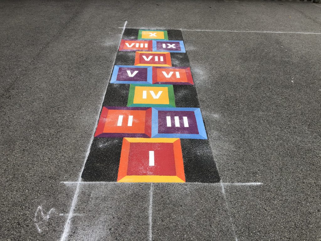 Hopscotch Playground Markings