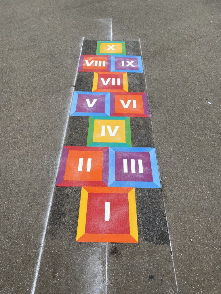 Hopscotch Playground Markings