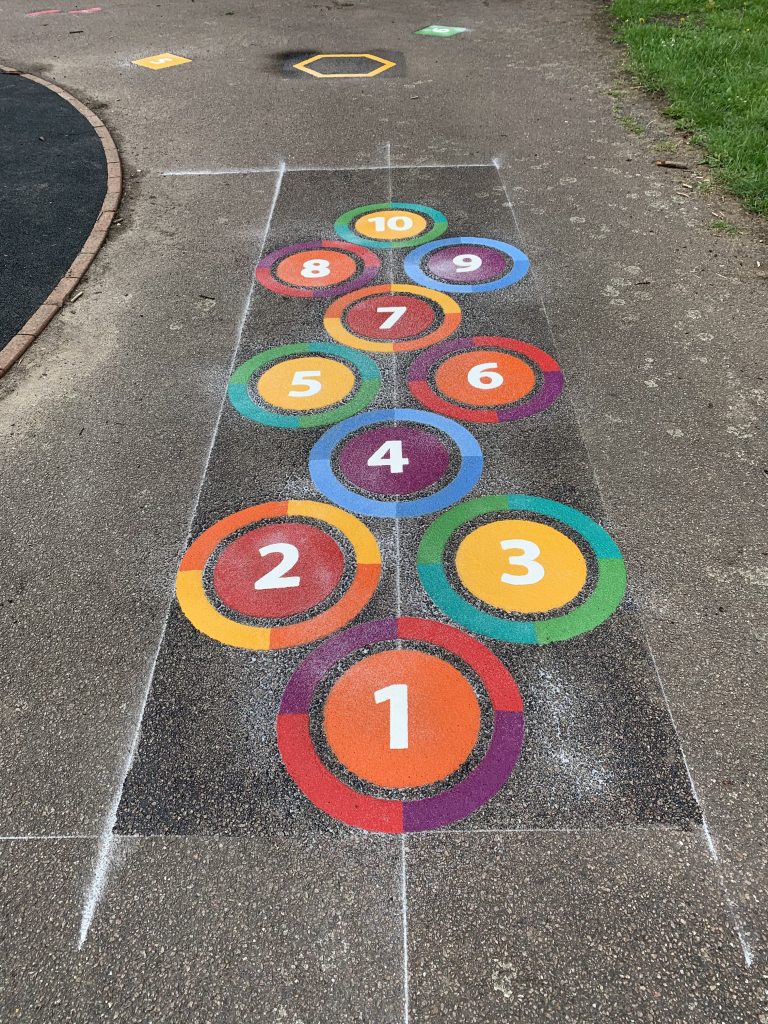 Hopscotch Playground Markings