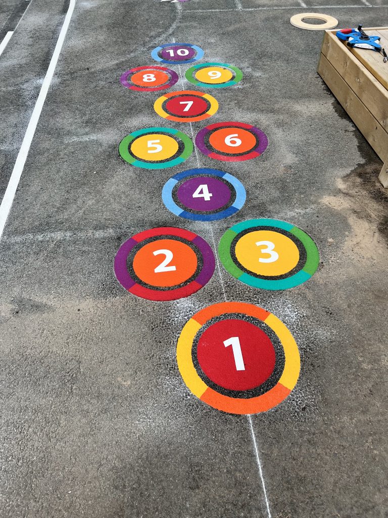 Hopscotch Playground Markings