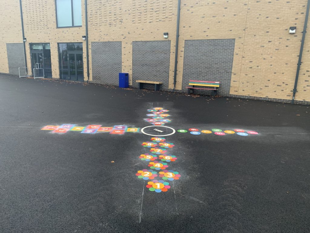 Hopscotch Playground Markings