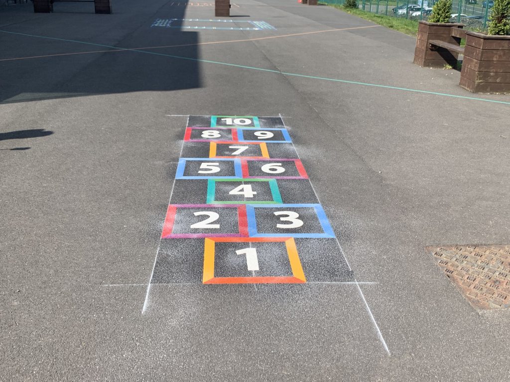 Hopscotch Playground Markings