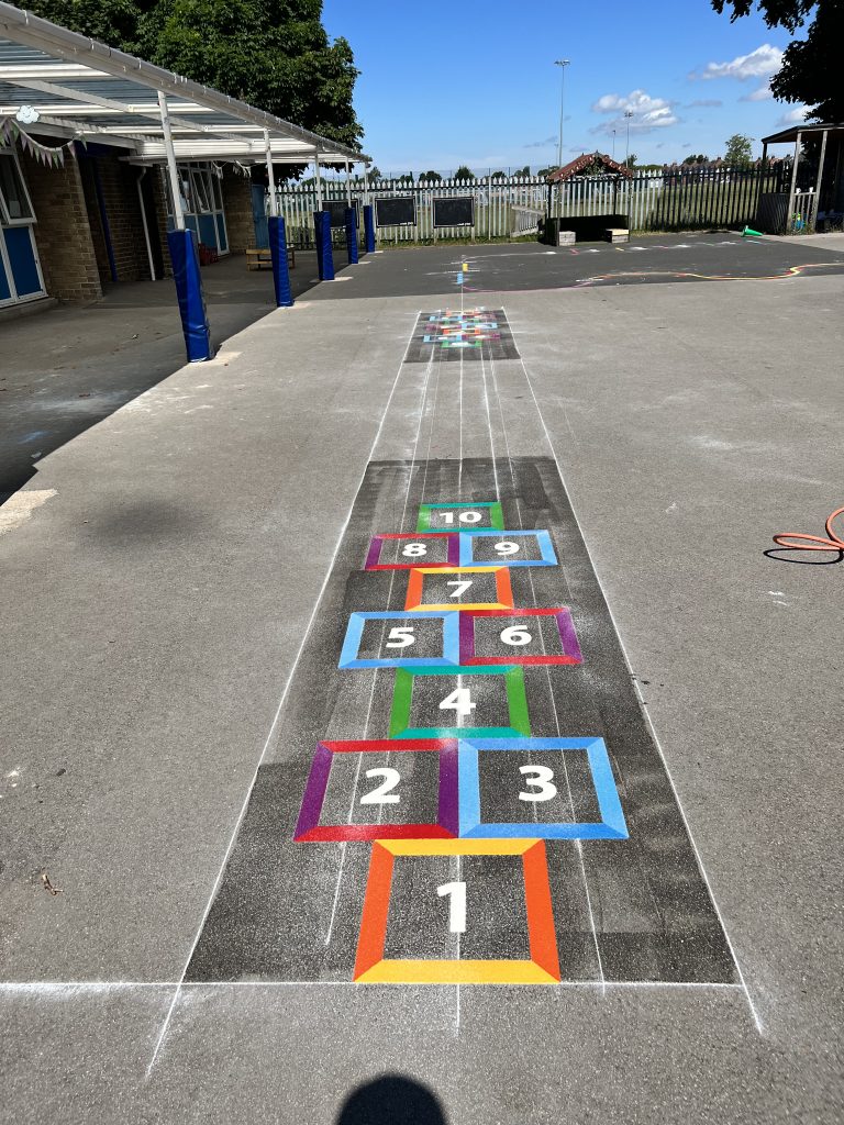 Hopscotch Playground Markings