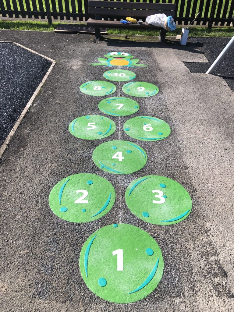 Hopscotch Playground Markings
