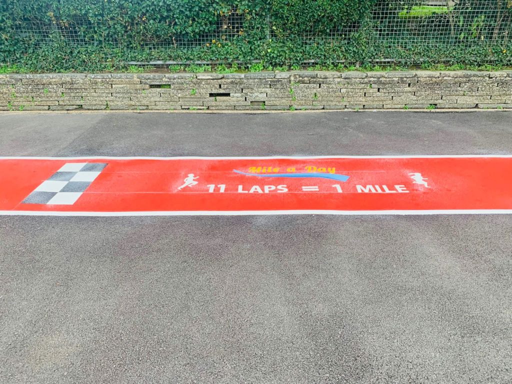 Mile A Day Playground Markings
