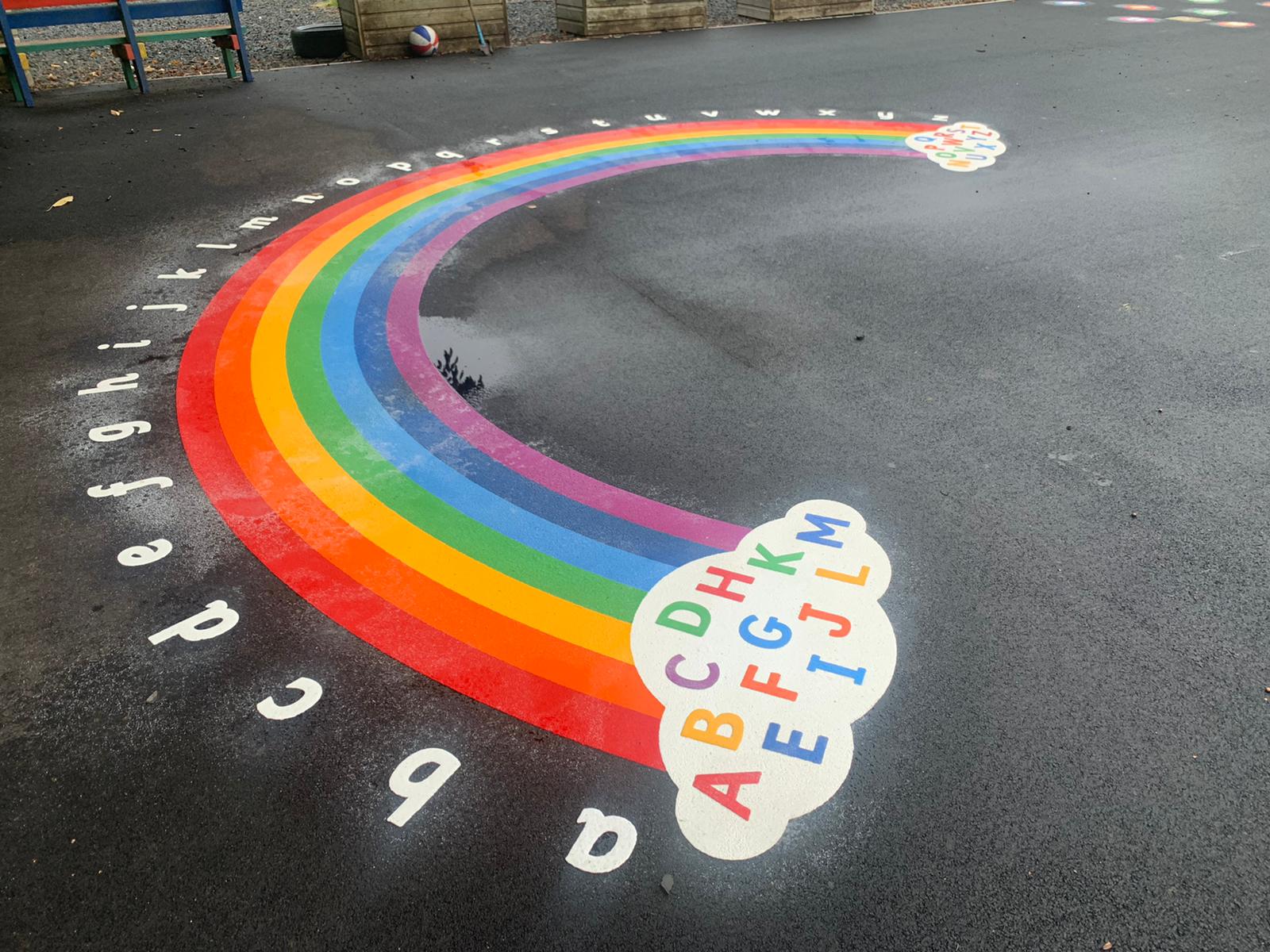 PMBESPOKE Alphabet Rainbow