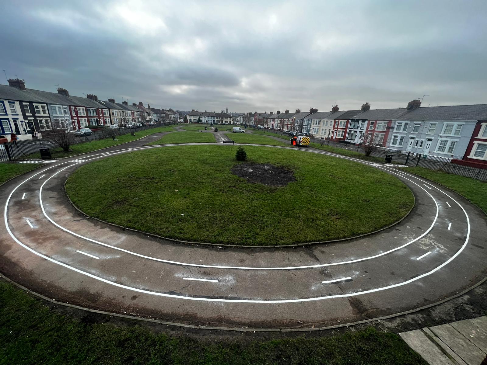 Enhancing Play and Learning with Road Track Playground Markings