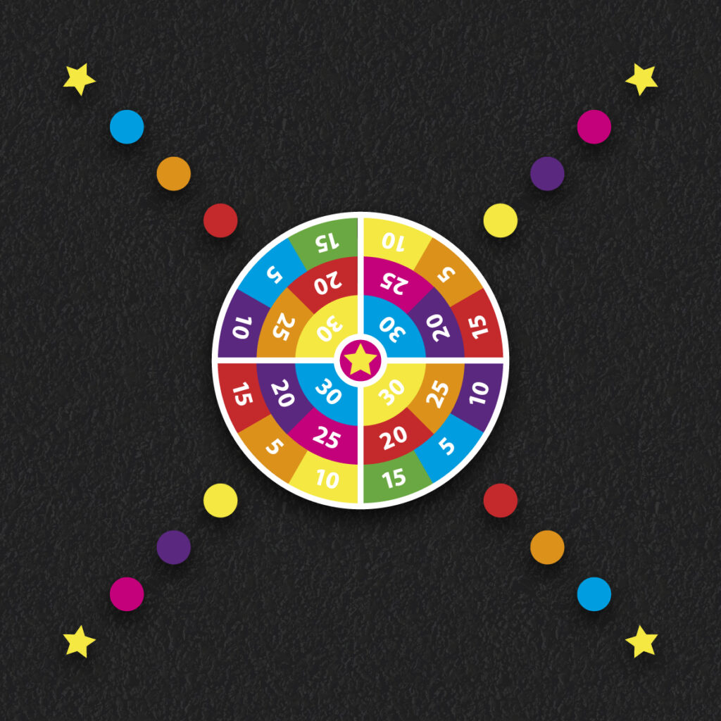 Shooting Star 4 Way Target