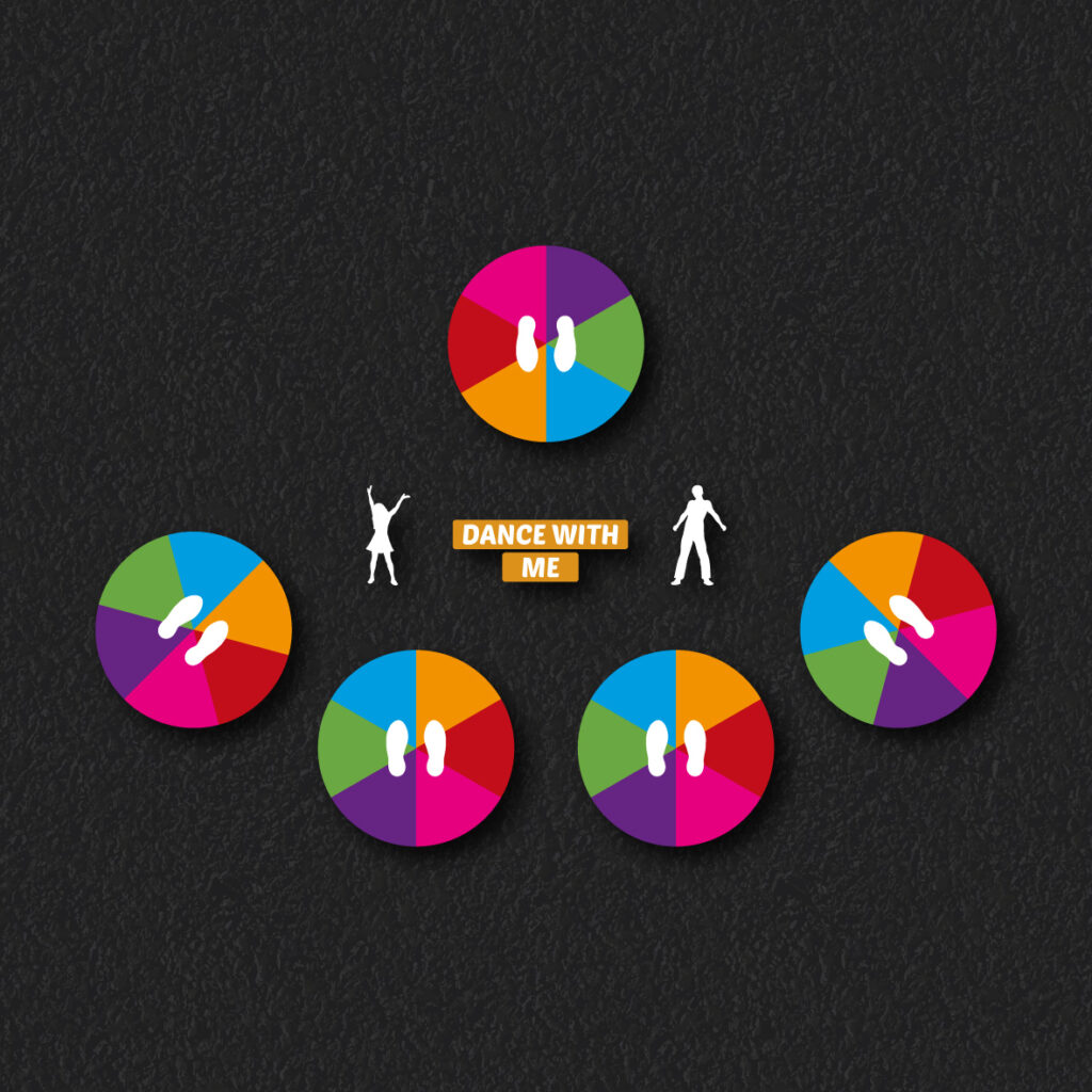 Dance with Me Solid 4 Stations