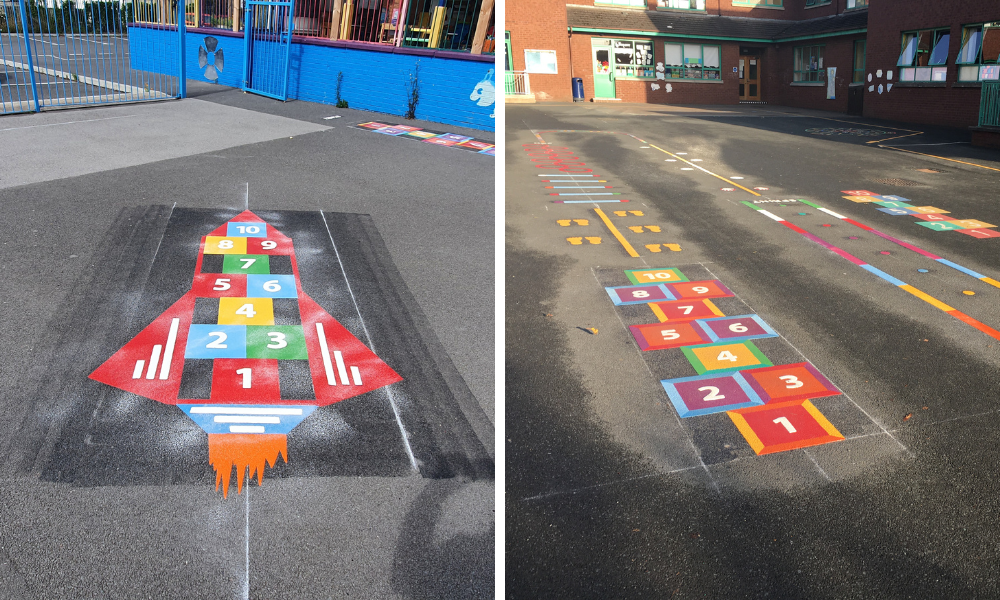 examples of designs for small playground areas