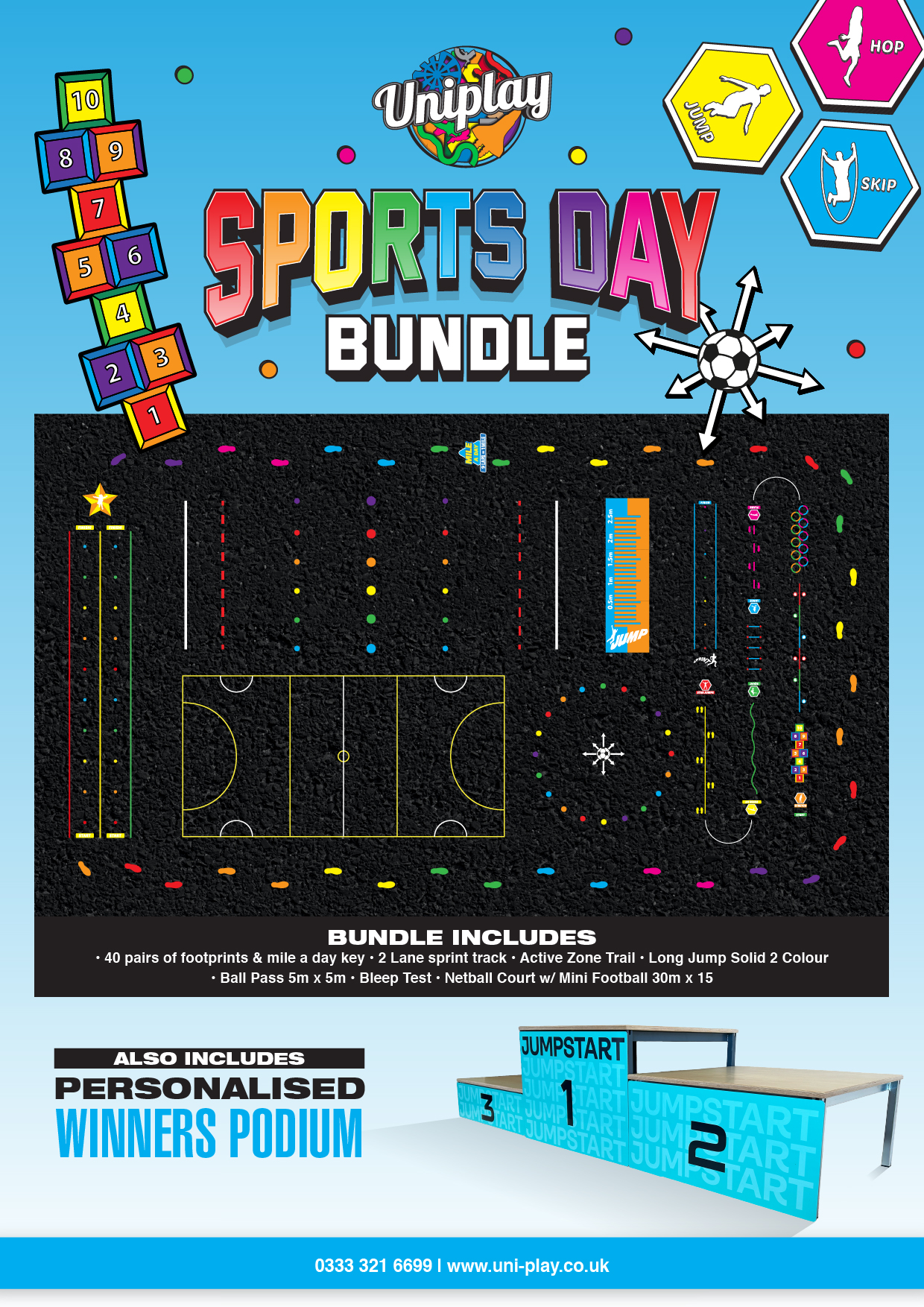 Maximise Sports Premium Funding with a Sports Day Bundle